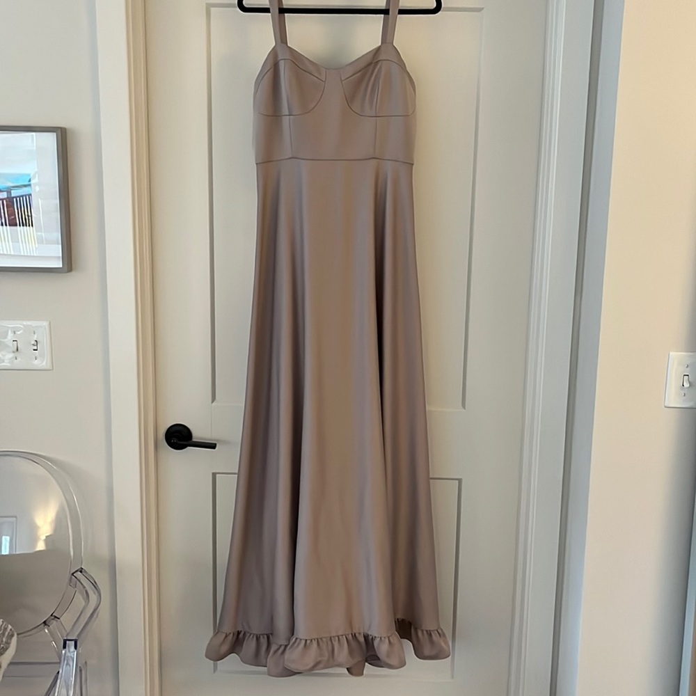 BHLDN bridesmaid gown